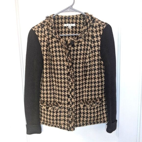 CAbi hounds tooth jacket sz 4 - Picture 1 of 4
